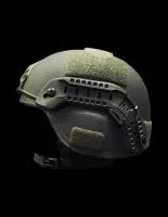 Кевларовый тактический баллистический композитный шлем  Alkortactical МБ 4.1 
