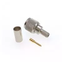 M-111F, mini UHF, вилка, обжимная, RG-58