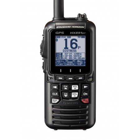 Портативная рация морского диапазона Standard Horizon HX891BT Black